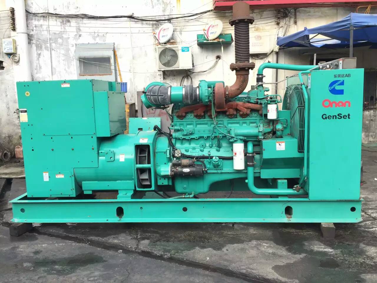 日喀则租赁发电机-柴油发电机不正常冒烟的原因